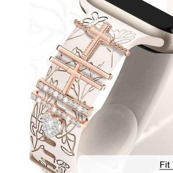 NEW Boho Apple iwatch Band with Charms for Series 10 9 8 7 6 5 4 3 2 1 main image 6